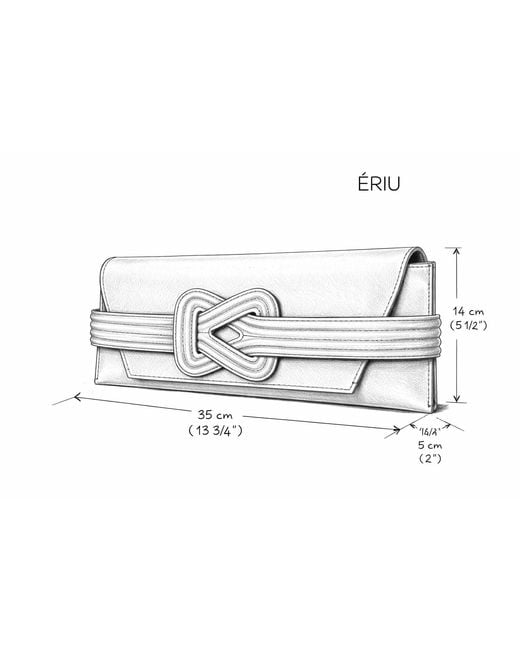 Gráinne Maher Black Ériu East West Clutch