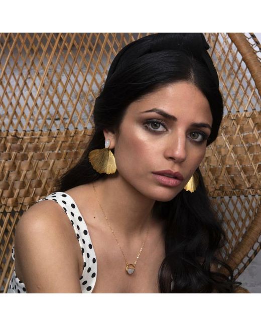 Lavani Jewels Multicolor Big Golden Grinko Earrings