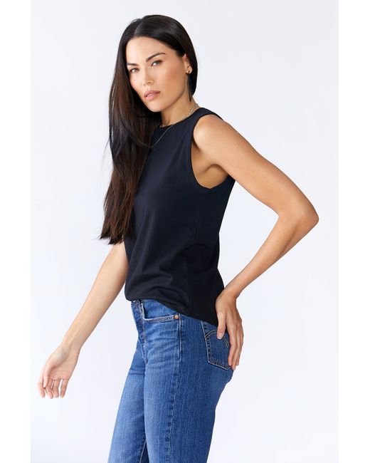 LOVETRUST Black Nina Muscle Tee