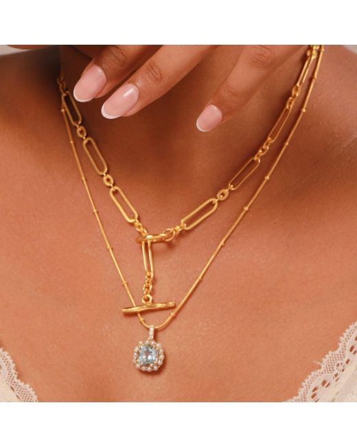 GEM BAZAAR Metallic Glimmer Chain