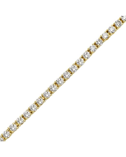 Artisan Metallic Classic Diamond Tennis Bracelet