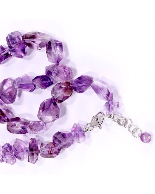 Mineralgems•Studio Purple Amethyst Ametrine Necklace