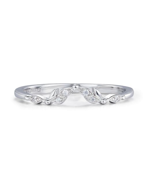 Azura Jewelry New York White Gleam Band Vermeil
