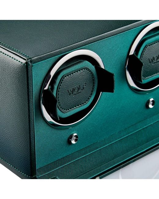 Wolf Green Cub Double Watch Winder