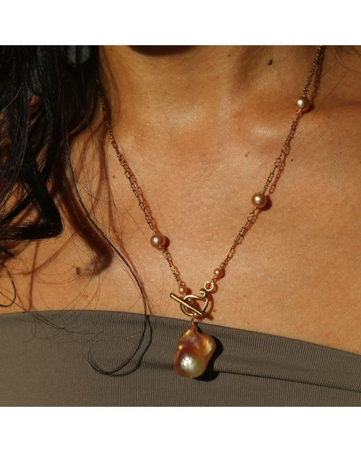 Marquise Swim Blue Necklace
