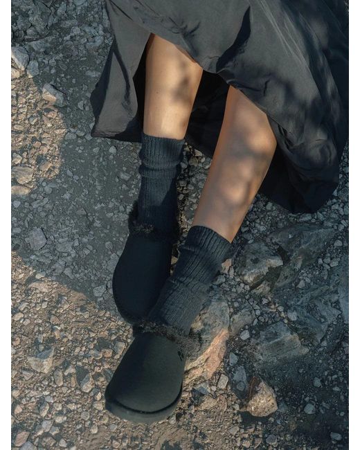 The New Orchard Black Winter Vegan Skirt