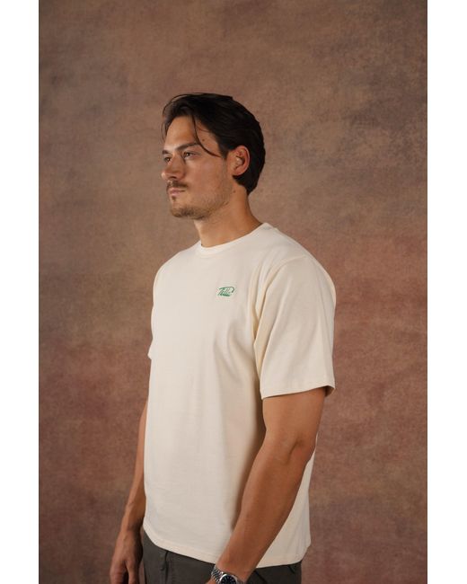 FELLA SWIM Yellow Neutrals Papa Pizza T-Shirt for men