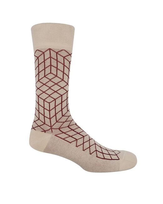 Peper Harow - Made in England Blue Puzzle Socks – Bundle for men