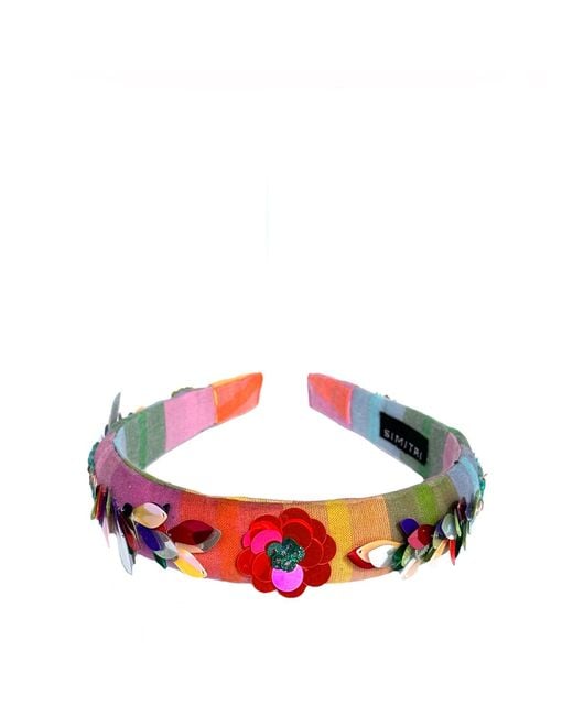 Simitri Red Picnic Headband