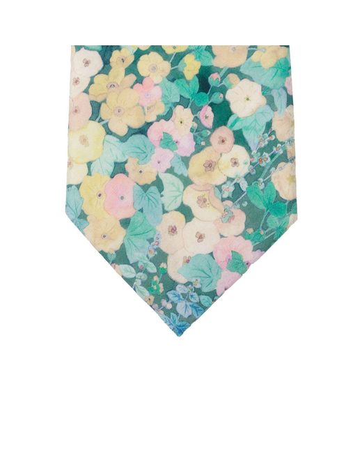 LE COLONEL Blue Liberty Holly Tie for men