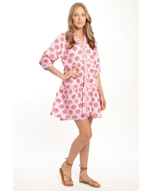 Bindu Pink Carlota Dress
