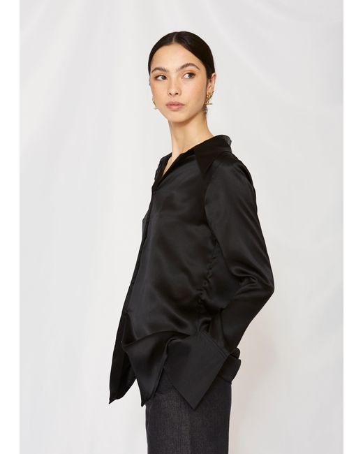 Nike Black The Silk Blouse