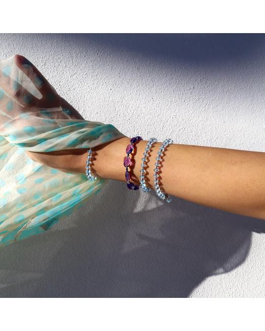 Mineralgems•Studio Purple Top Quality Amethyst Bracelet