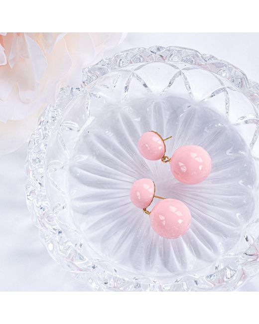 Saule Label Pink Sonia Classic Earrings