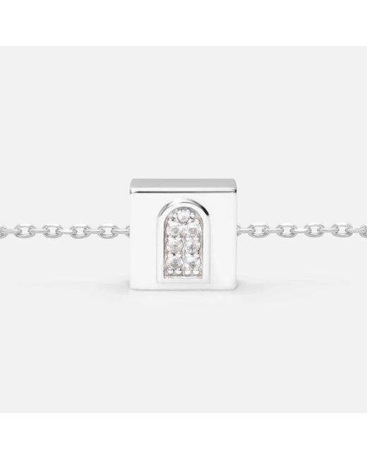 Kouree White 'Meant For More' Necklace Pendant Charm