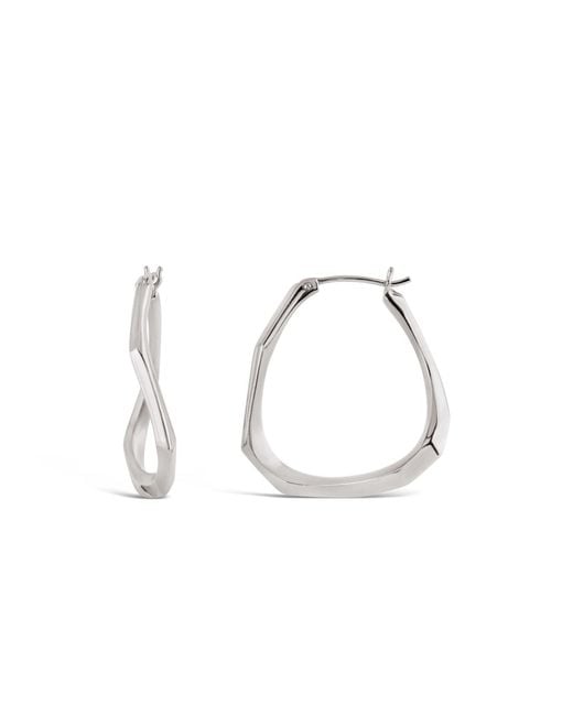 Dinny Hall Metallic Thalassa Medium Hoops