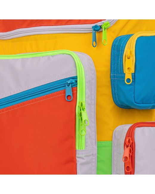 Mokuyobi Orange Space Wonder Traveler Mega Backpack