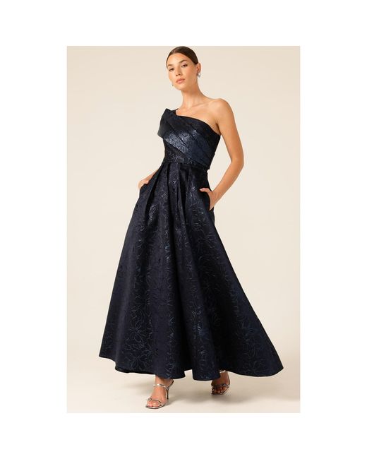 SACHA DRAKE Blue Twilight Gown