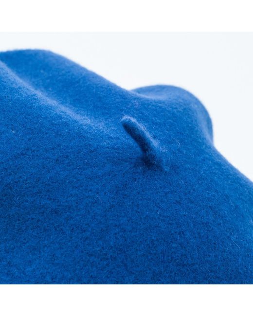 DORIA 1905 Blue Wool Felt Basque Cap
