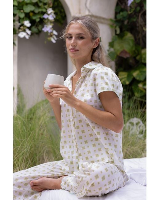 Love Letters X White Yasmina Pyjama