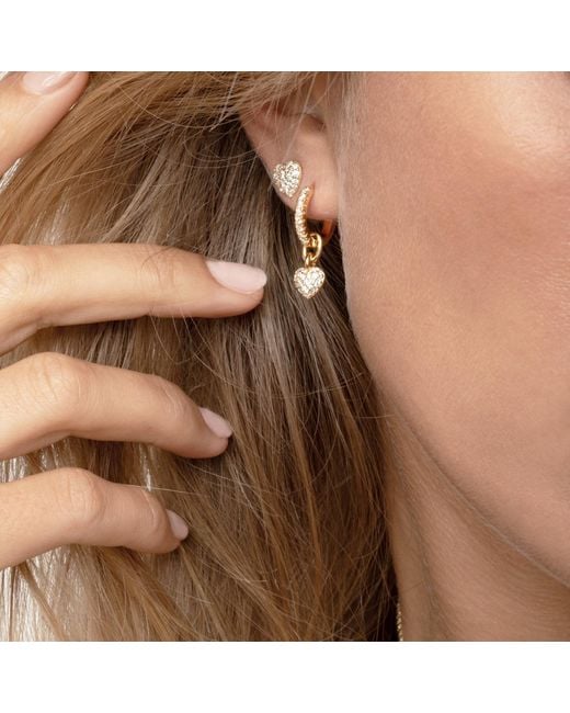 Sif Jakobs Jewellery Metallic Earrings Caro Zirconia