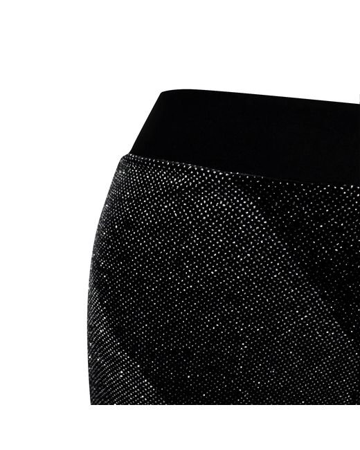 Me & Thee Black Magical Realism & Sliver Velvet Trousers