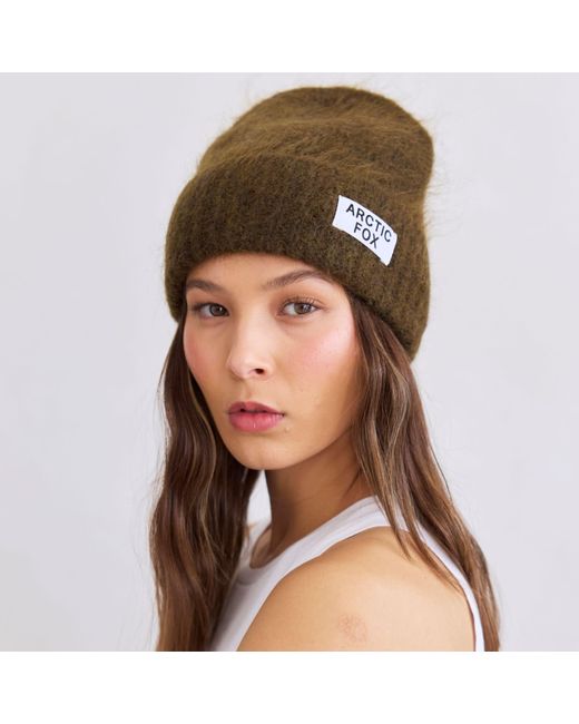Arctic Fox & Co. Green The Mohair Beanie