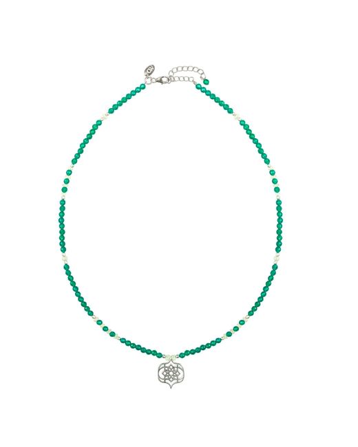 Charlotte's Web Jewellery Green Sevilla Dream Beaded Necklace