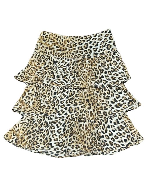 Lindsay Nicholas New York Multicolor Elena Francesca Tiered Skirt