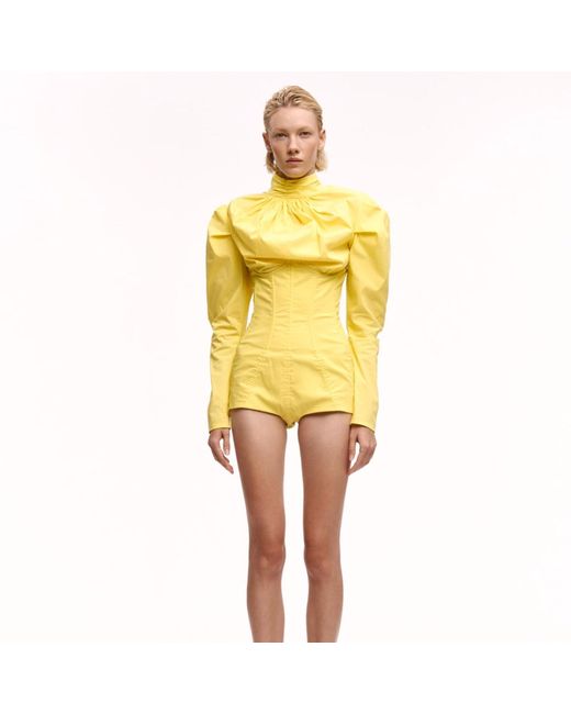 Serotoninn Yellow Corset Body