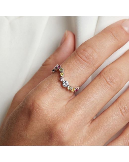 Sif Jakobs Jewellery Metallic Ring Sardinien Wave