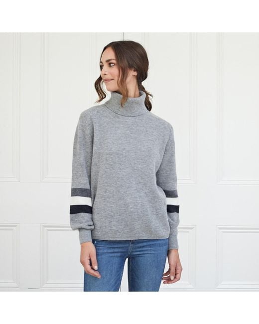 Cove Gray Rosa Roll Neck Jumper