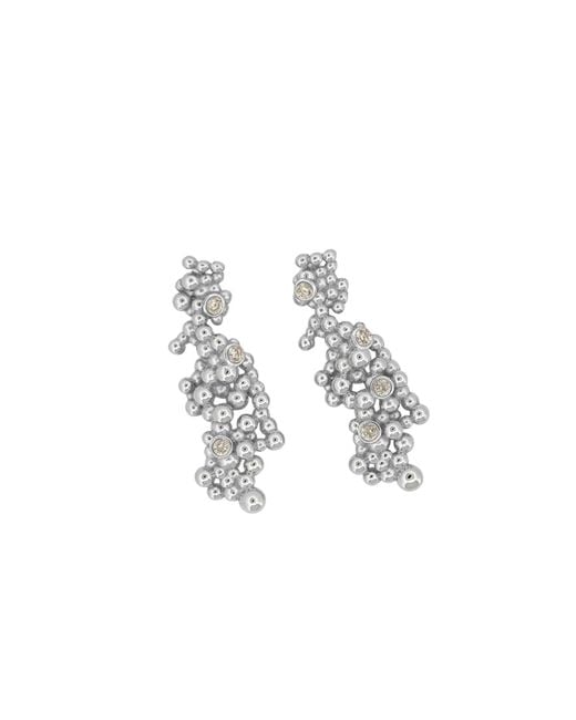 Martina Rozenberg Smira Jewelry Metallic Drizzle Earrings