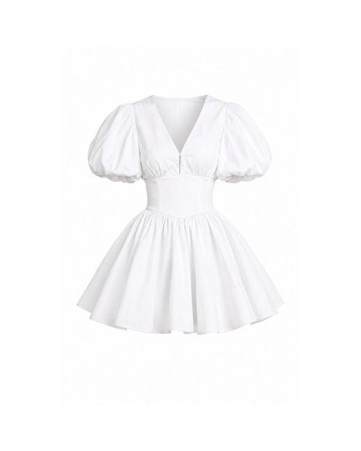 Ofuure White Delilah Mini Dress
