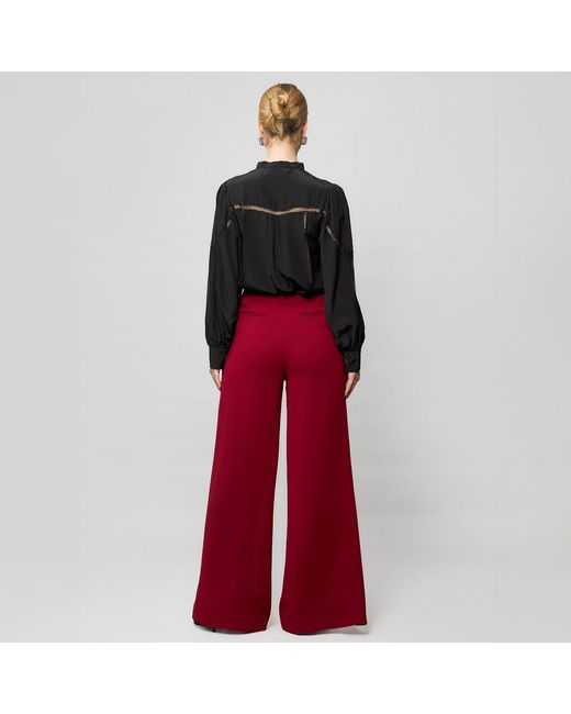 Solgo Atelier Black Alexis Mulberry Silk Blouse
