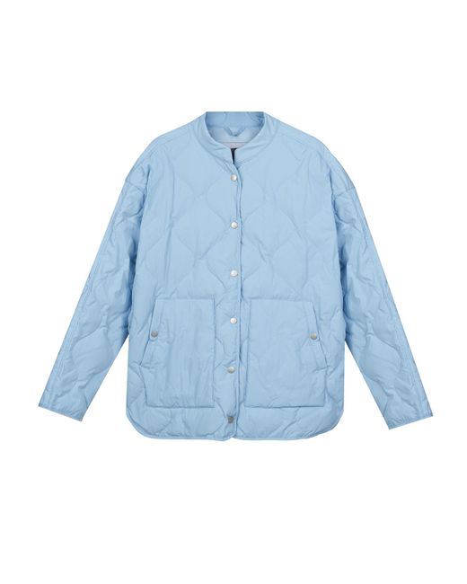 InAvati Blue Oversized Sky Down Jacket