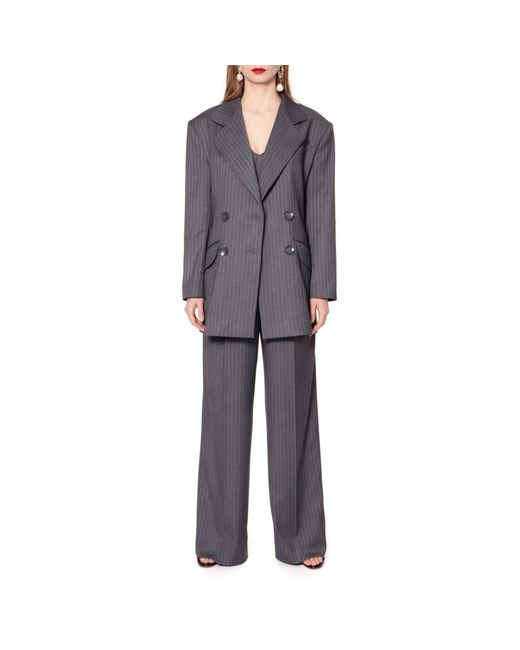 AGGI by HALEWSKI Gray Tiffany Downtown Blazer