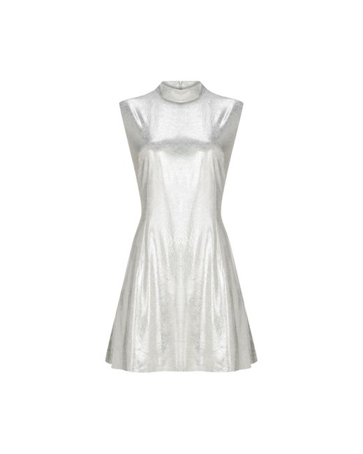 Khéla the Label White Cutelogist Dress In Metallic