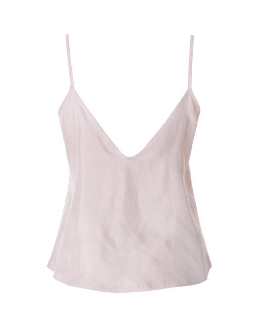 Italia A Collection Pink Lily Blush Camisole In Vegan Silk