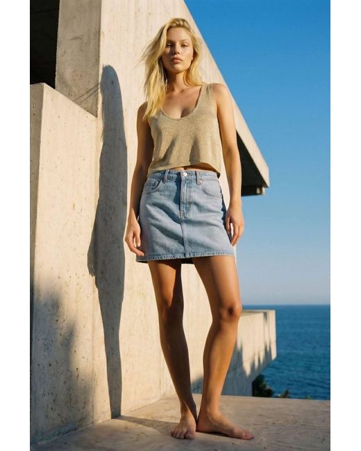 Marianne by Marie Jordane Natural Elegant Low-Back Lurex Golden Top Sasha Made