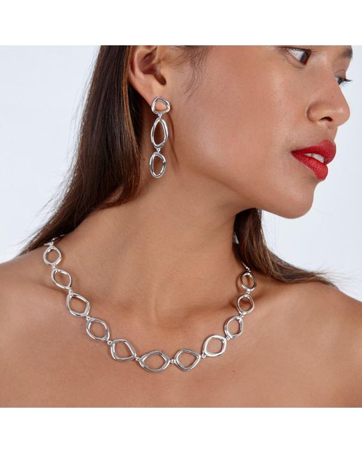 Lucy Quartermaine Metallic Eternal Volcan Necklace