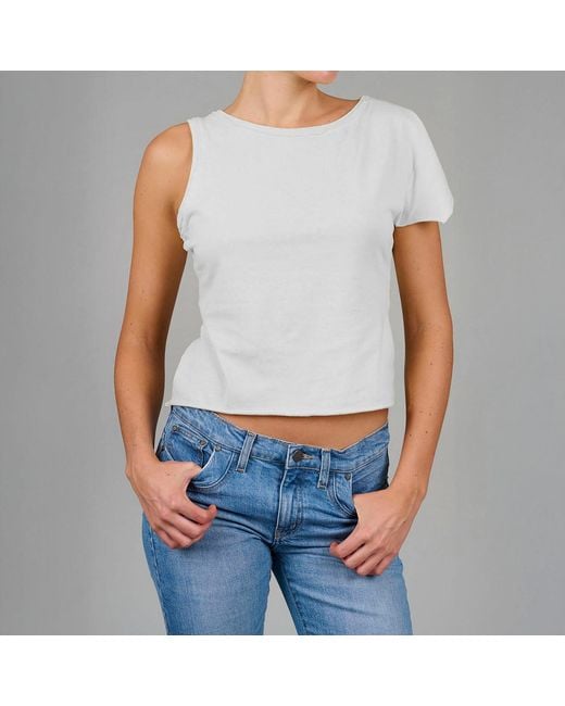 Love and Nostalgia White Two Faced Tee