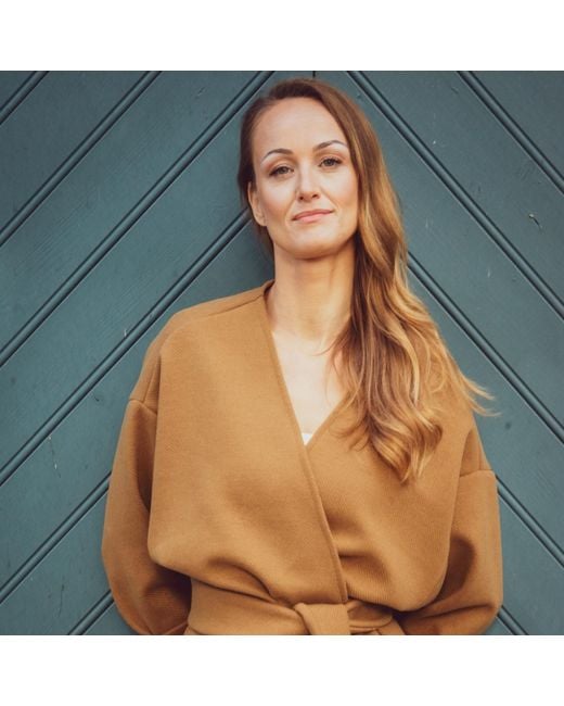 Nola Brown Iris Jacket Cognac
