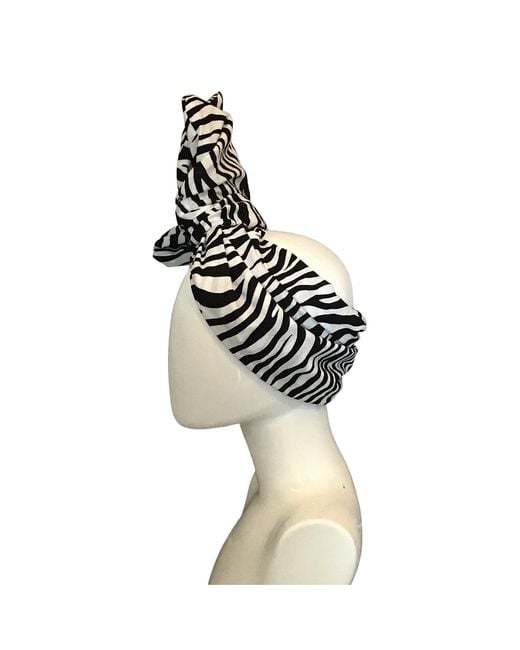 Romer Millinery Black Twisturban Turban