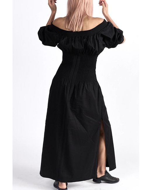Dref Black Sydney Linen Dress