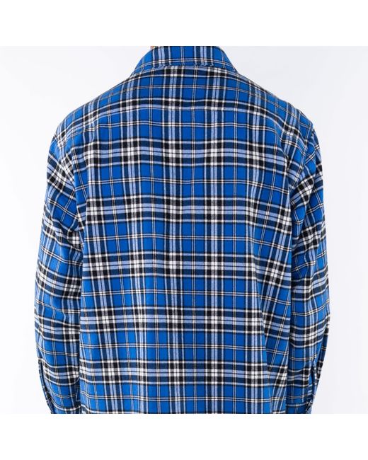 Ariko Blue Heavy Bucky Flannel for men
