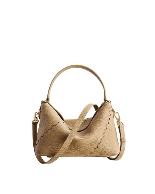 Orange Cube White Vina Shoulder Bag