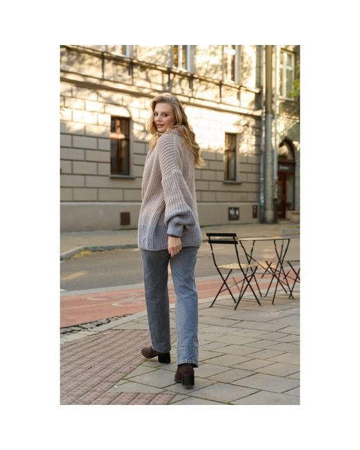 Saachi Brown Zip Up Sequin Cardigan