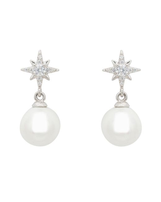 Latelita London Multicolor Polaris North Star Pearl Earrings