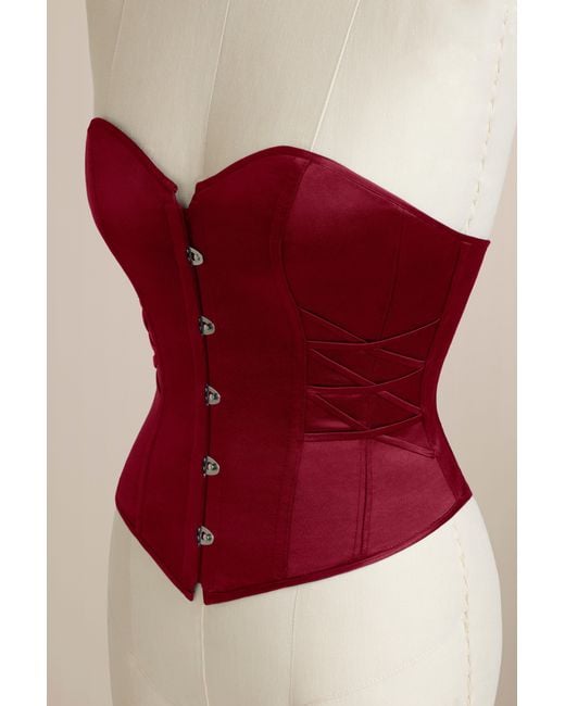 Scarlett Gasque Red Cindy Corset